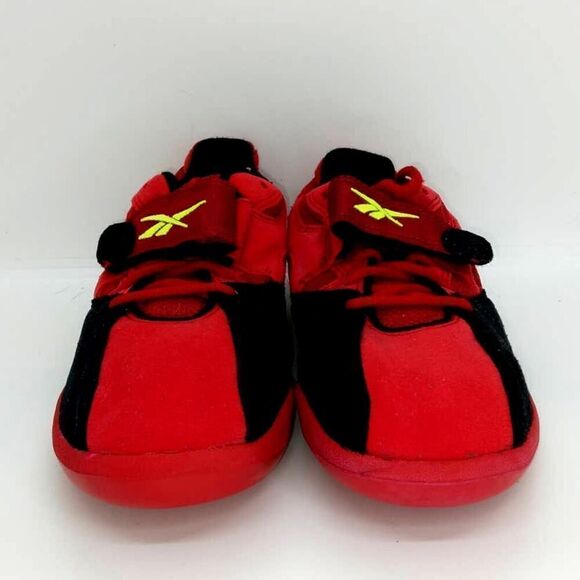 Reebok Suede Wrestling/Power Olympic Lifting Mens Pre-owned Red Shoes- sz. 6 1/2 main image 4